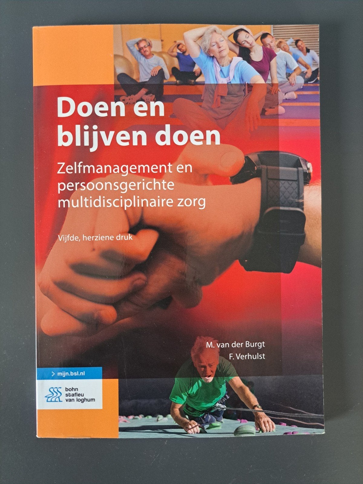 Doen en blijven doen, 5e herziene druk, Ophalen of Verzenden, Zo goed als nieuw, F. Verhulst; M. van der Burgt