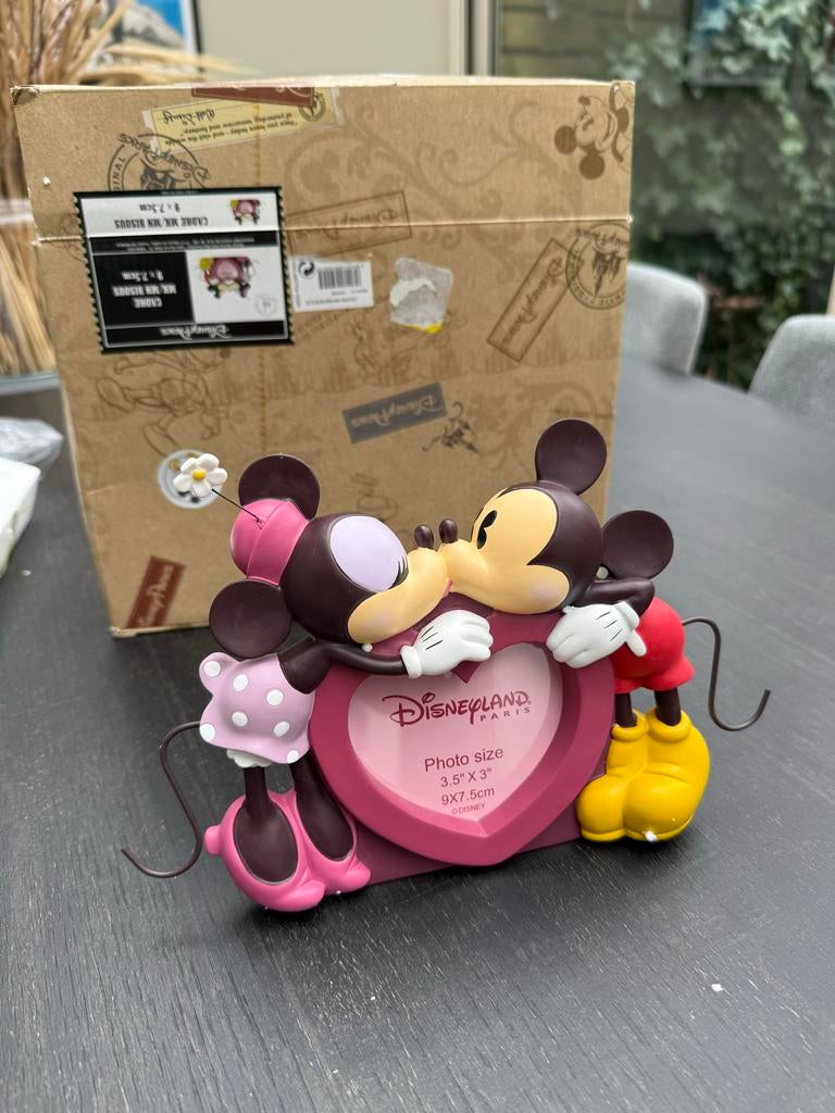 Disney Mickey & Minnie Mouse Fotolijstje 9x7,5 cm Nieuw, Overige materialen, Minder dan 50 cm, Nieuw, Ophalen of Verzenden