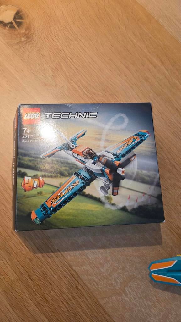 LEGO Technic Race Vliegtuig 42117 - Zo goed als nieuw, Lego, Ophalen of Verzenden, Zo goed als nieuw, Complete set