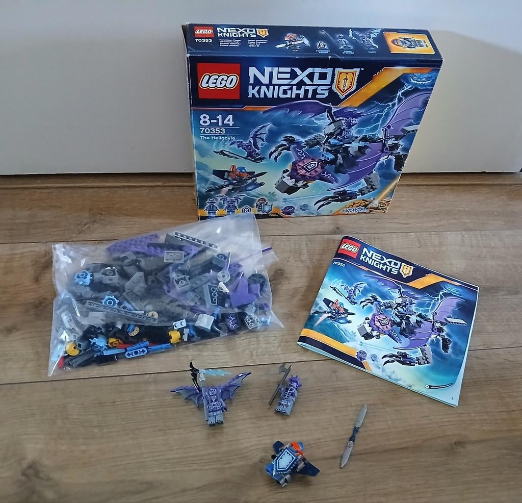 Lego nexo knight heligoyle 70353, Ophalen of Verzenden, Zo goed als nieuw, Lego