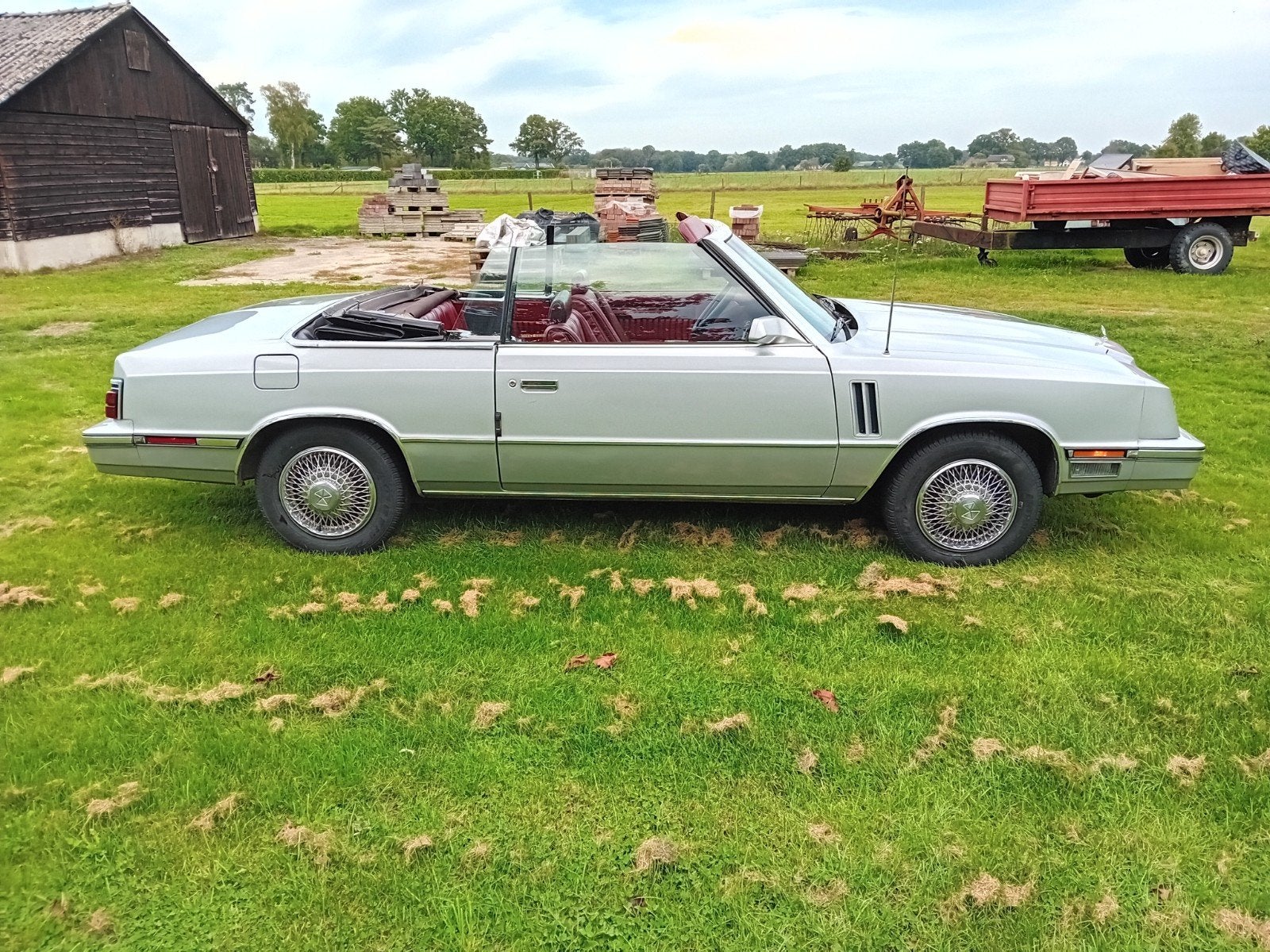 Chrysler Dodge 600 2.6L AUT Cabriolet 1986 Grijs 2 jaar APK, foto 7