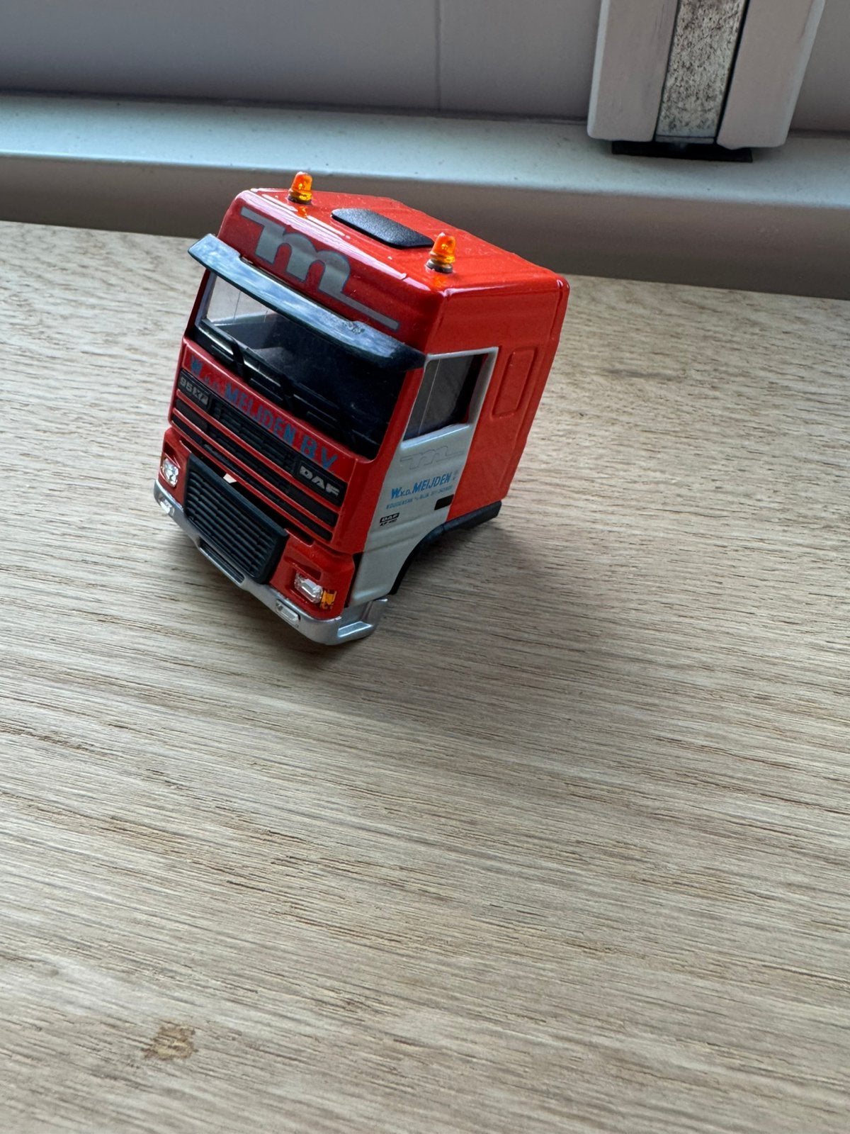 Zon model daf cabine van der Meijden, Ophalen of Verzenden, Zo goed als nieuw, Bus of Vrachtwagen, Lion Toys