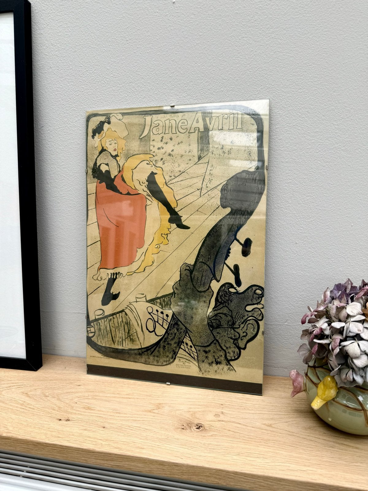 Jane Avril poster - Henri de Toulouse-Lautrec, Ophalen of Verzenden, Dagelijks leven, Lithografie, 1800 - 1899