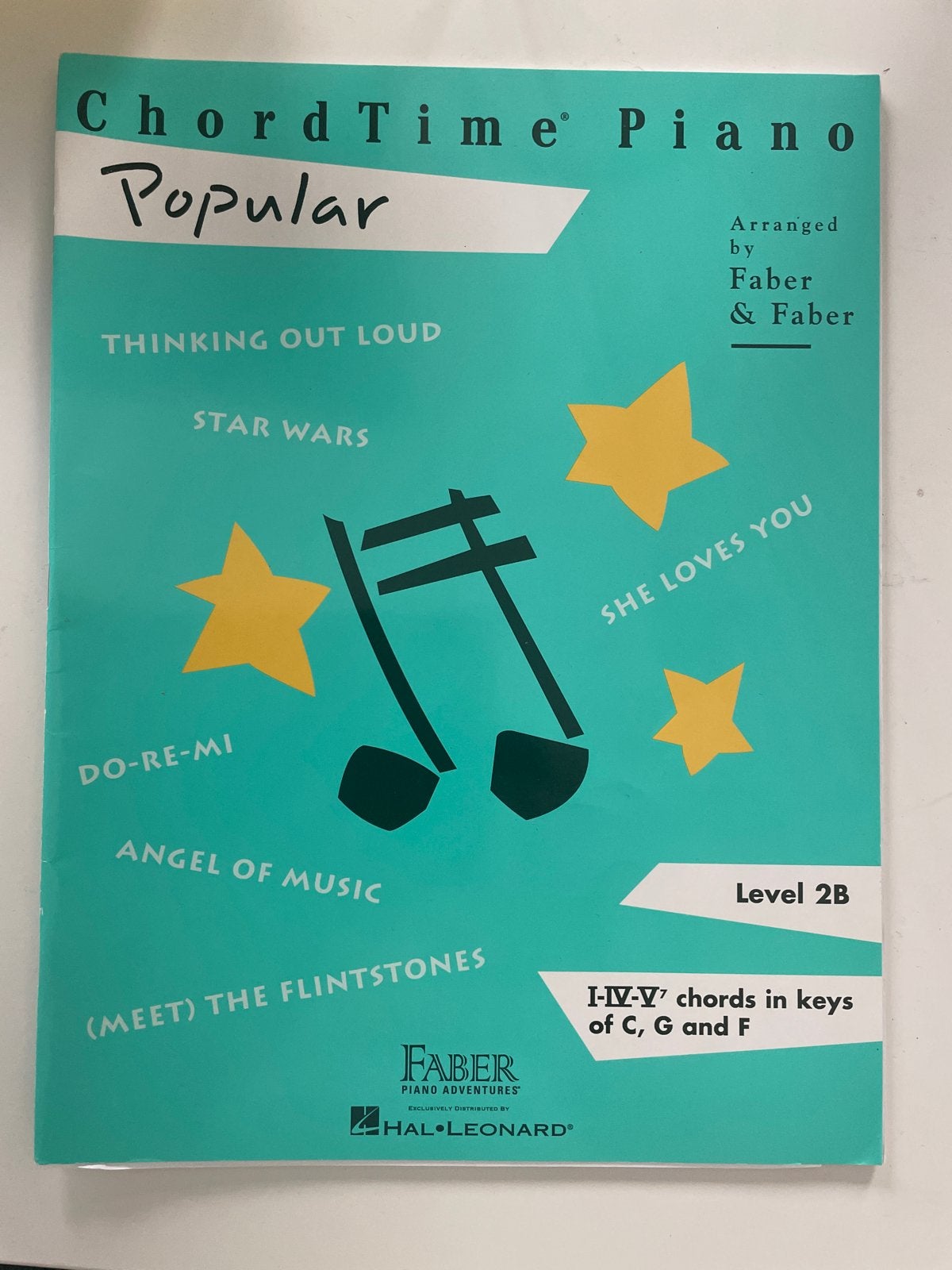 ChordTime Piano Popular - Faber & Faber (Level 2B), Muziek en Instrumenten, Les of Cursus, Ophalen of Verzenden, Zo goed als nieuw