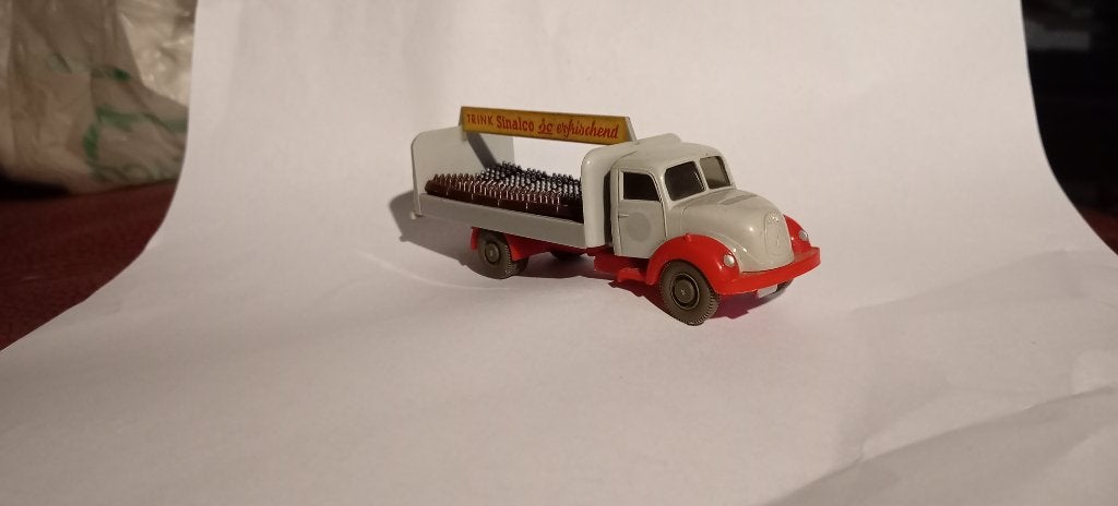 wiking 1:87 magirus sinalco €27,50, Ophalen of Verzenden, Gebruikt, Bus of Vrachtwagen, Wiking