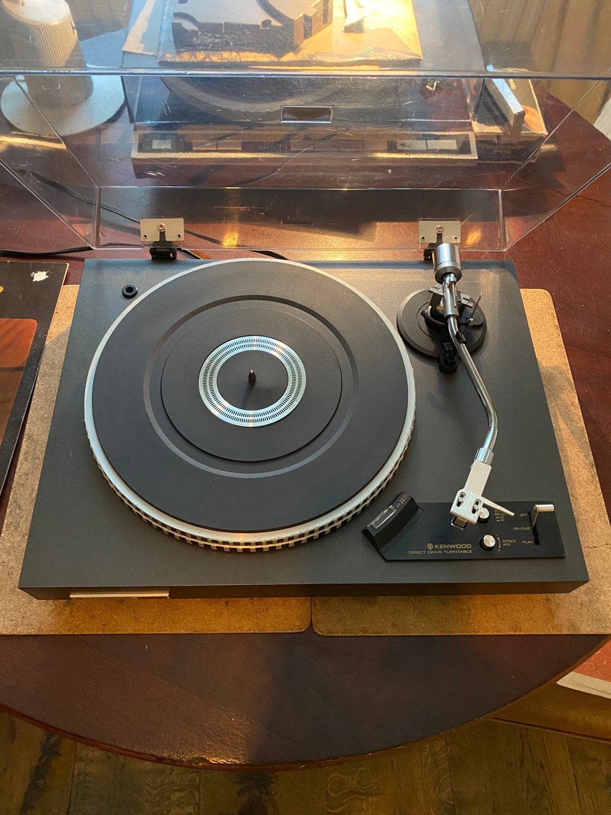 Kenwood KD-2070 platenspeler, Gebruikt, Pitch-regelaar, Platenspeler, Ophalen
