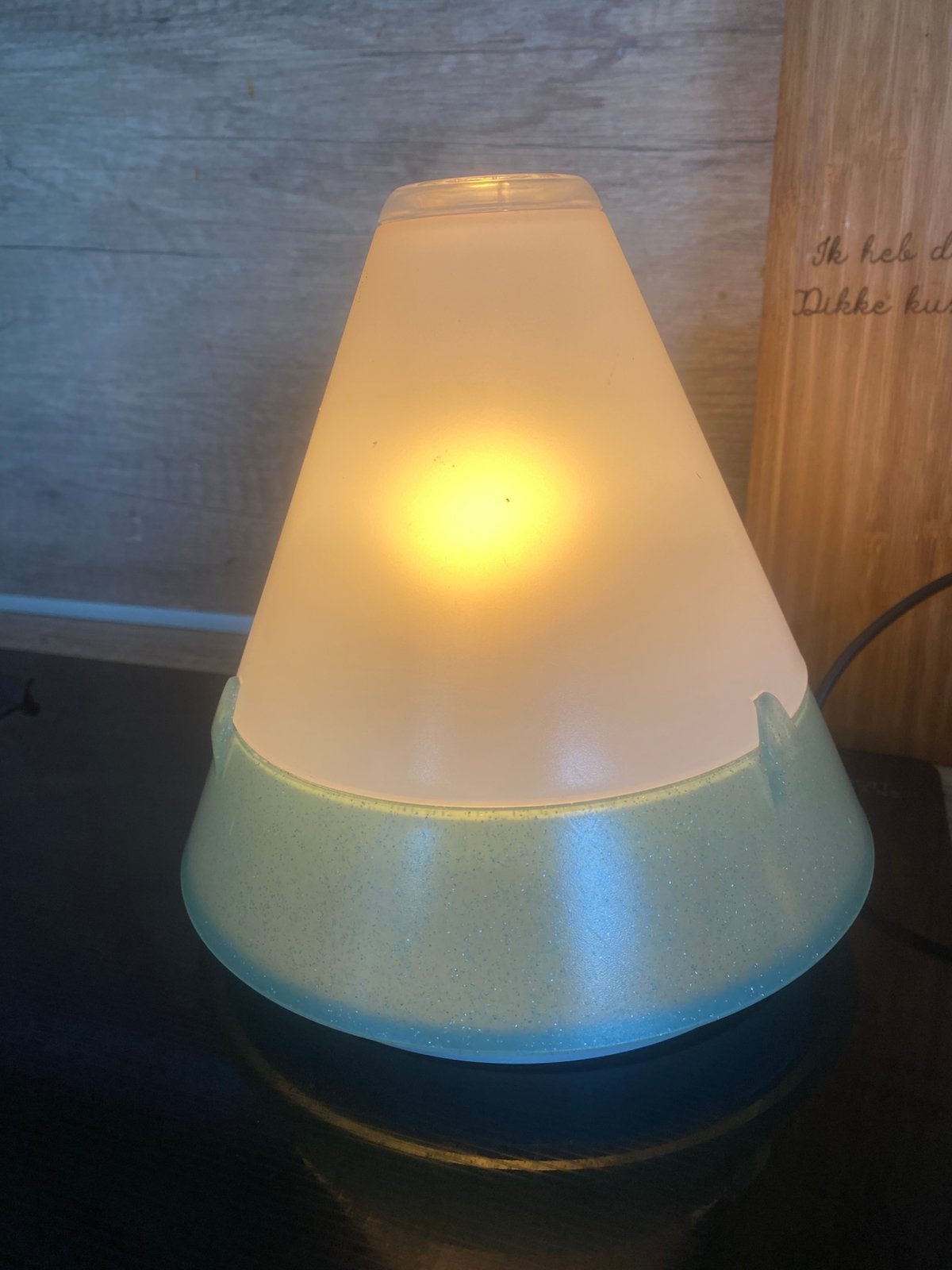 Vintage (nacht) lamp van Veneta Lumi model Sonia Z 2050., Ophalen of Verzenden, Zo goed als nieuw, Kunststof, Minder dan 50 cm