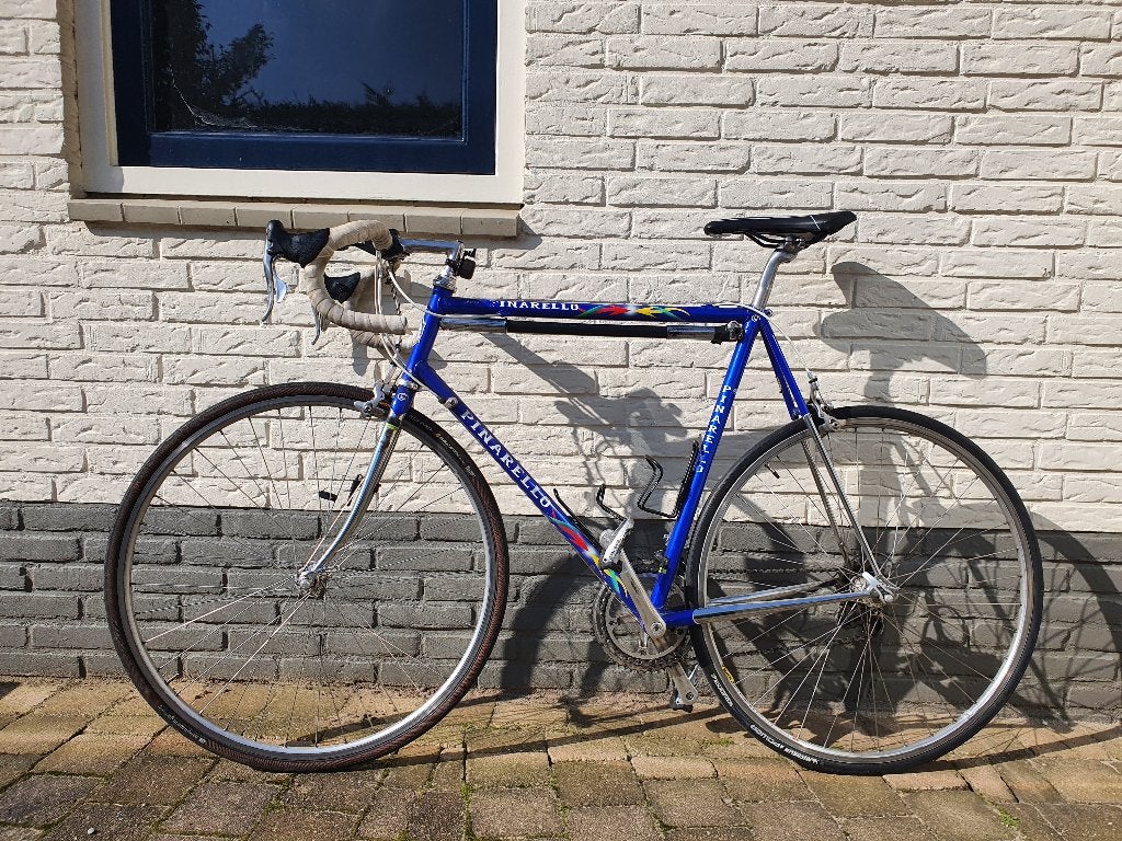 Pinarello Asolo racefiets (59 cm), 28 inch, Gebruikt, Staal, 15 tot 20 versnellingen
