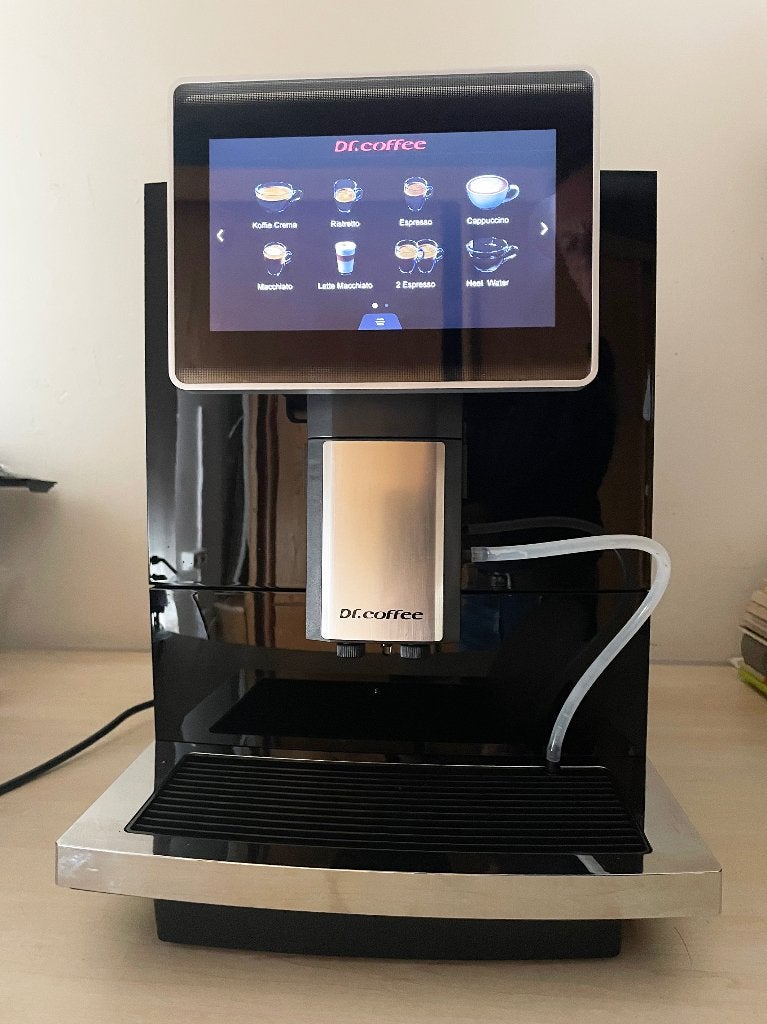 Dr.Coffee H10-B Volautomatische koffiemachine, Afneembaar waterreservoir, Koffiemachine, Ophalen of Verzenden, Zo goed als nieuw