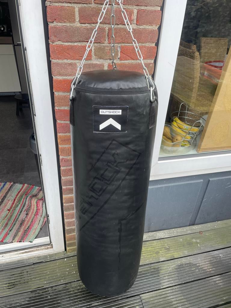 Outshock Boxzak - Zwart, Ideaal voor Thuis Training, Sport en Fitness, Fitnessmaterialen, Ophalen, Gebruikt