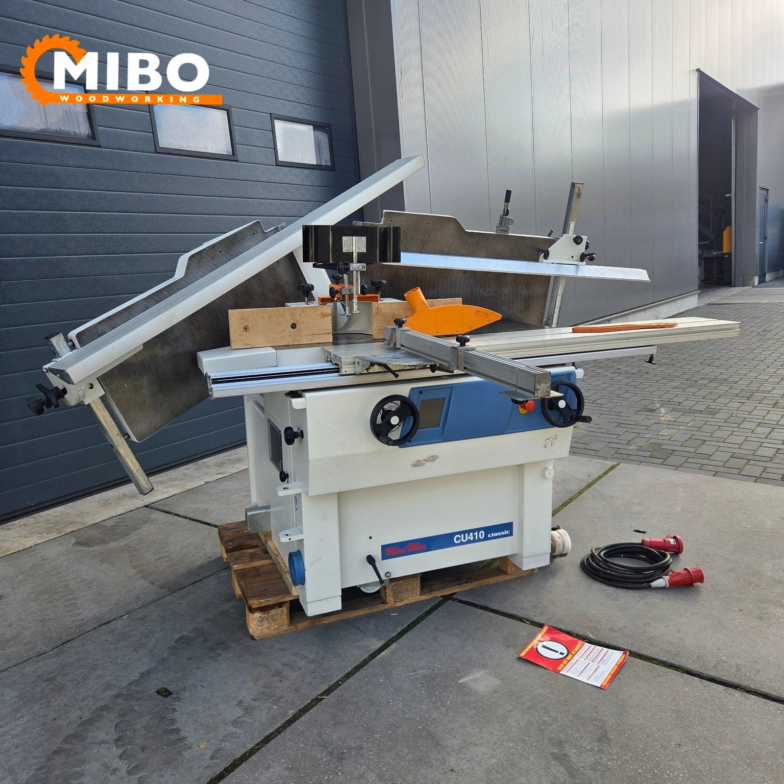 SCM Combinatiemachine 5voudig *** Schaaf 410 *** Compact, 70 mm of meer, Overige typen, Ophalen of Verzenden, Zo goed als nieuw
