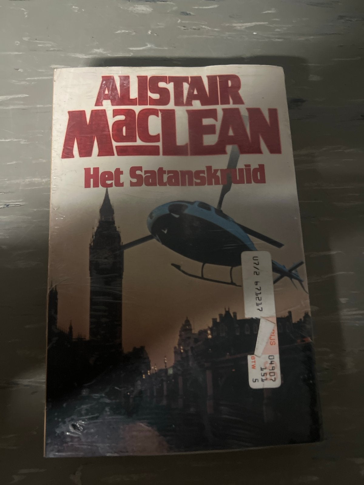 Alistair MacLean - Het Satanskruid (In plastic), Ophalen of Verzenden, Nieuw