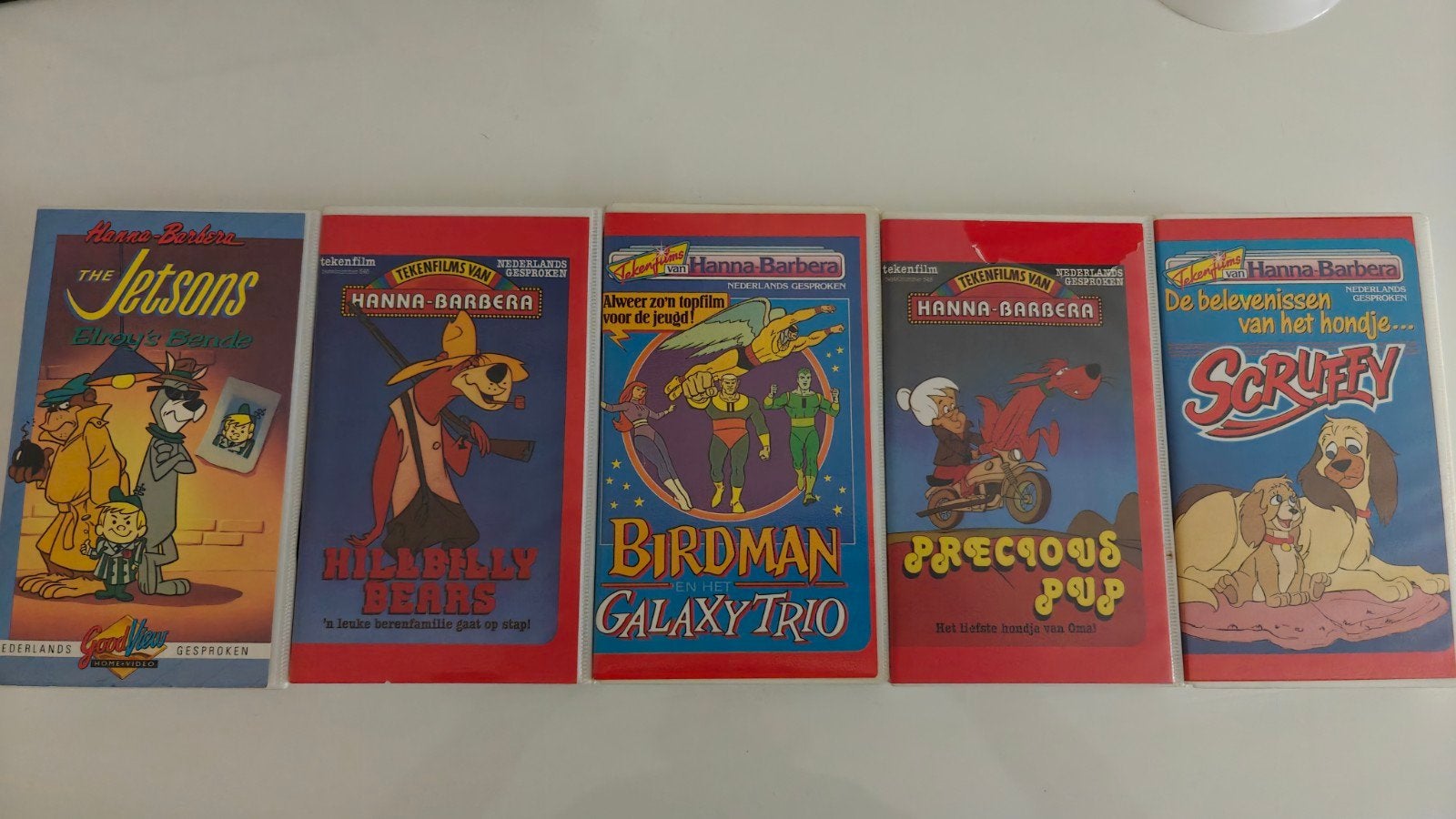 Hannah Barbera Videobanden, Cd's en Dvd's, VHS | Kinderen en Jeugd, Gebruikt, Animatie, Alle leeftijden, Ophalen of Verzenden