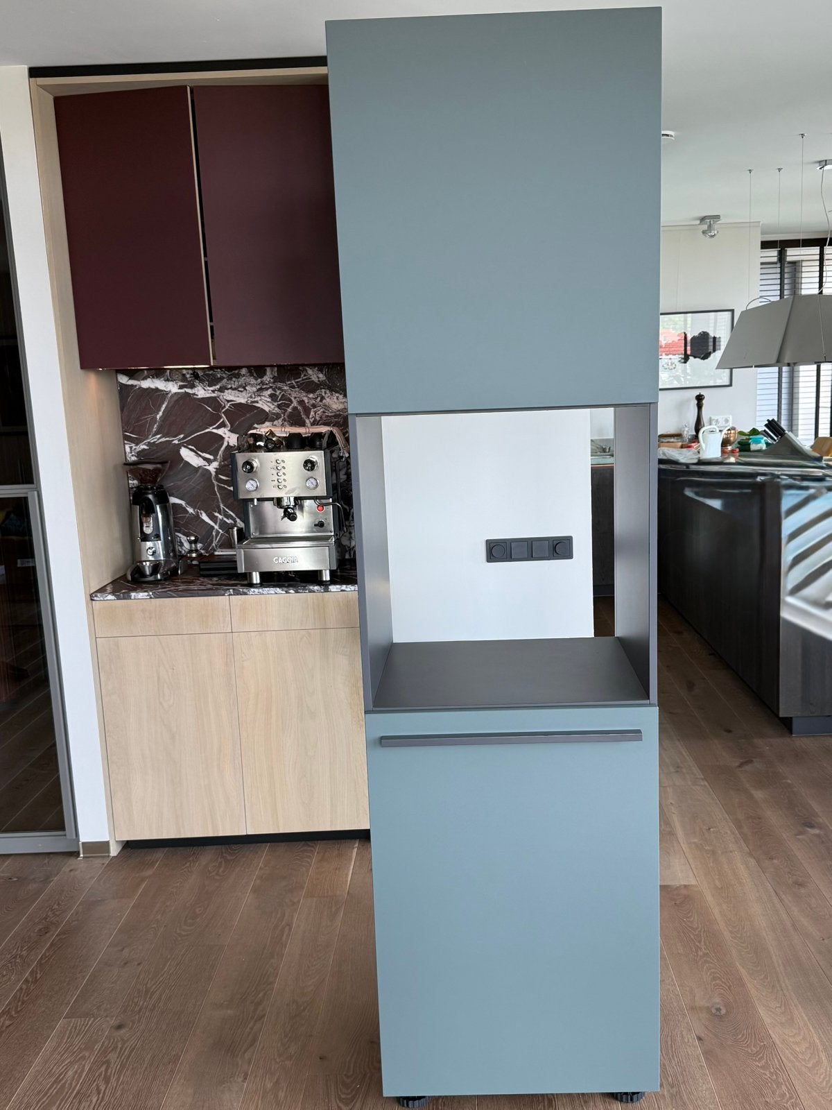 OVENKAST LEICHT KEUKEN, Huis en Inrichting, Keuken | Keukenelementen, Ophalen, Overige kleuren, 200 cm of meer, Nieuw