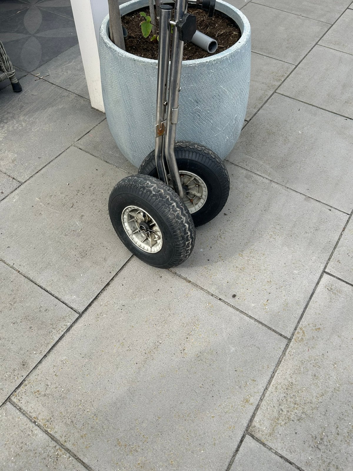 Strandwielen rubberboot