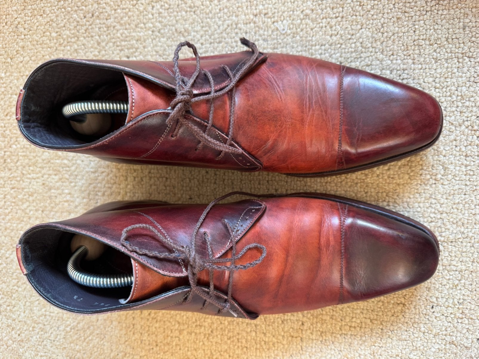 Harris, herenschoen 7,5 bruin—>42, in goede conditie, Kleding | Heren, Schoenen, Bruin, Ophalen of Verzenden, Gedragen, Veterschoenen
