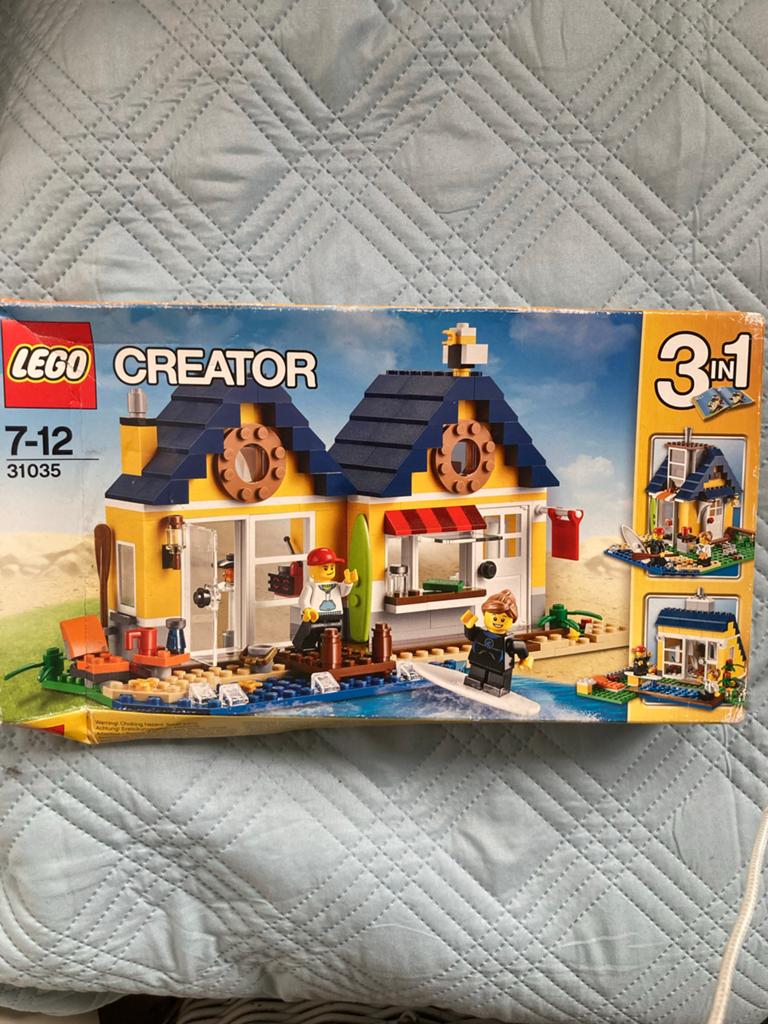 LEGO Creator 31035 Strandhuis 3-in-1 - Compleet, Kinderen en Baby's, Speelgoed | Duplo en Lego, Gebruikt, Lego, Ophalen of Verzenden