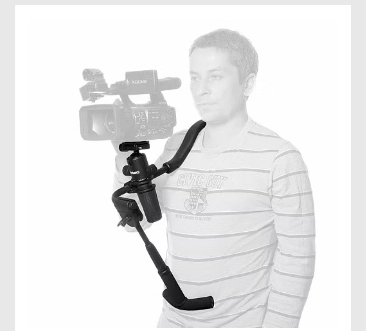 Foton Krypton Pro S955PRO schouderstatief / shoulder rig, Audio, Tv en Foto, Ophalen of Verzenden, Zo goed als nieuw, Overige typen