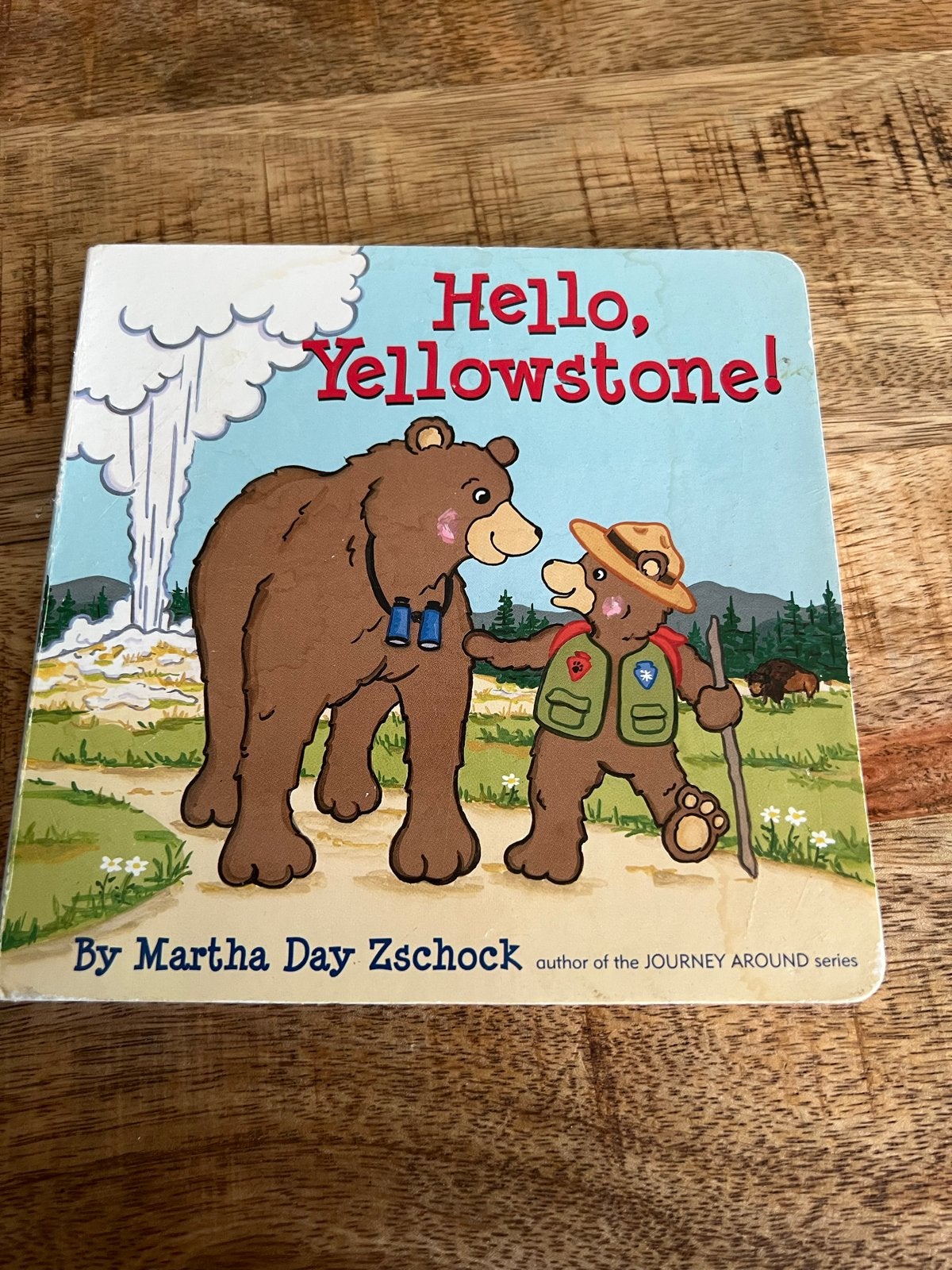 Hello, Yellowstone! Kartonboekje voor kinderen, Boeken, Ophalen, Gelezen, 1 tot 2 jaar