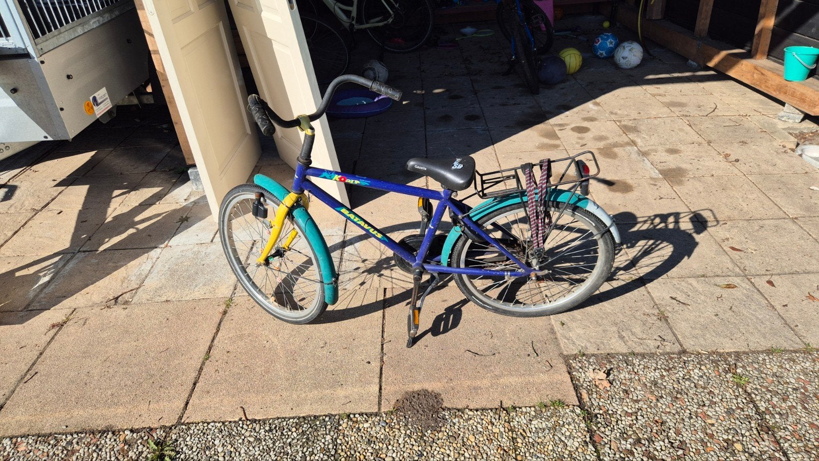 Batavus kinderfiets - Blauw/Geel/Groen, Ophalen of Verzenden