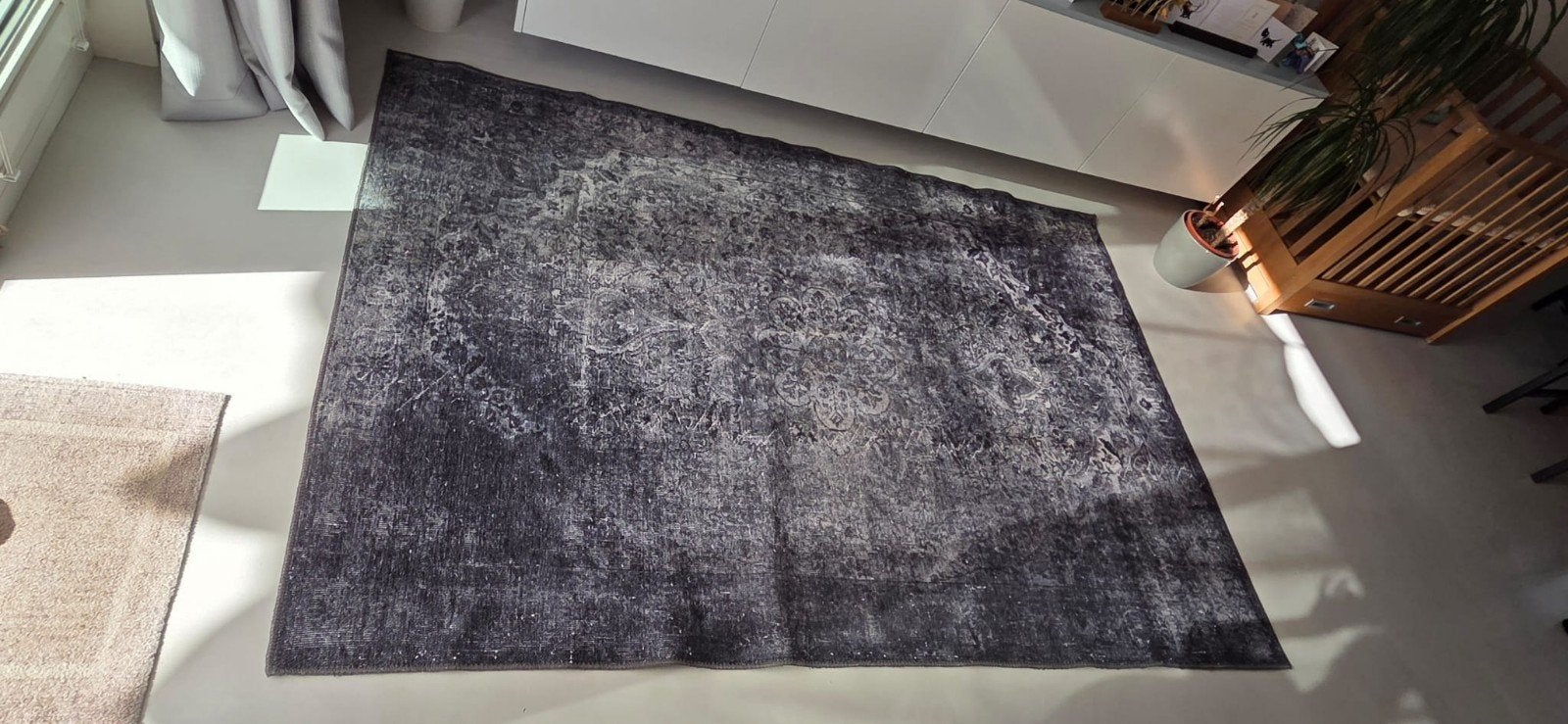 Vloerkleed donkerblauw Karwei Marivan 160x230cm, Ophalen, Rechthoekig, 200 cm of meer, 150 tot 200 cm