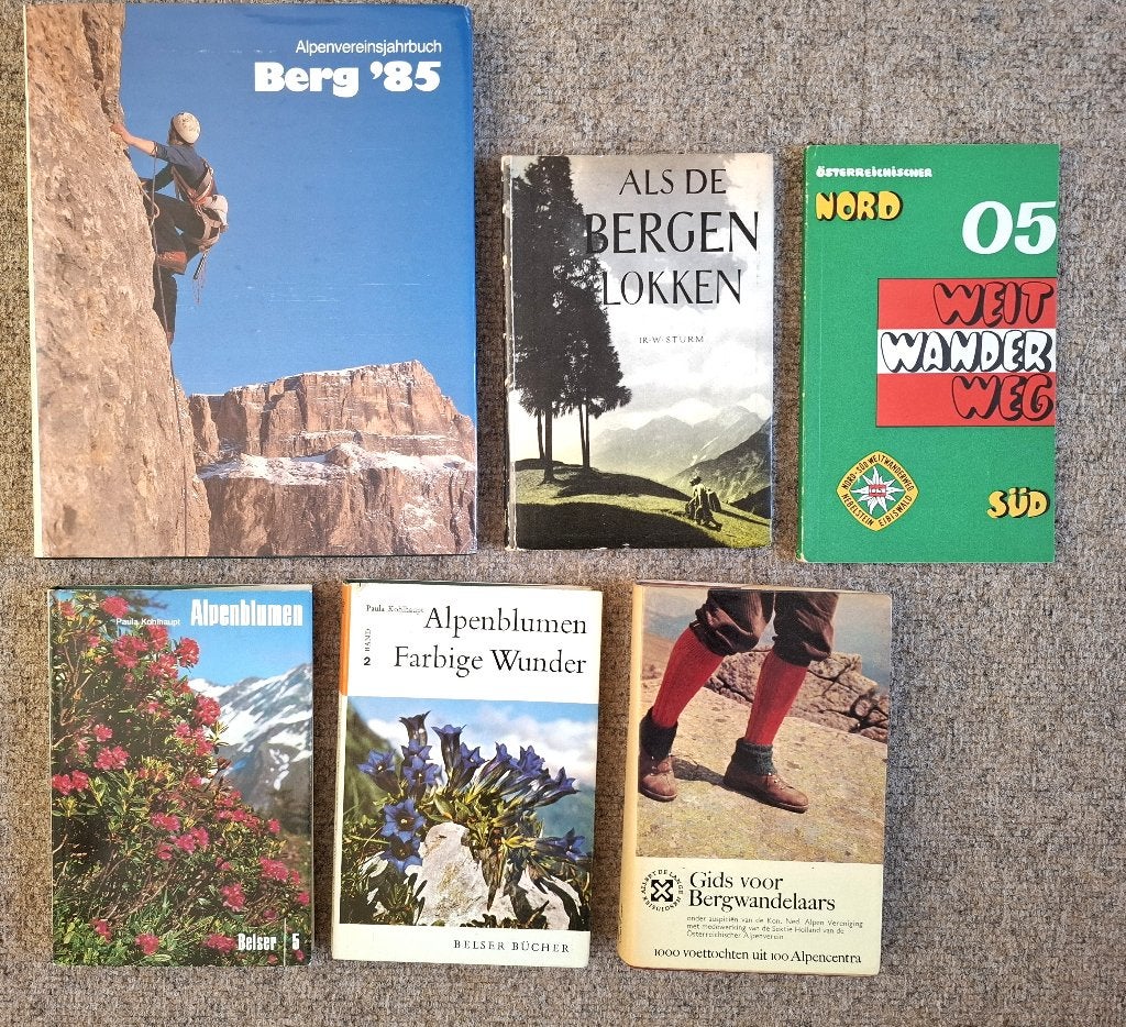 boeken over de Oostenrijkse Alpen (1954-1985), Boeken, Natuur, Verzenden, Zo goed als nieuw, Natuur algemeen