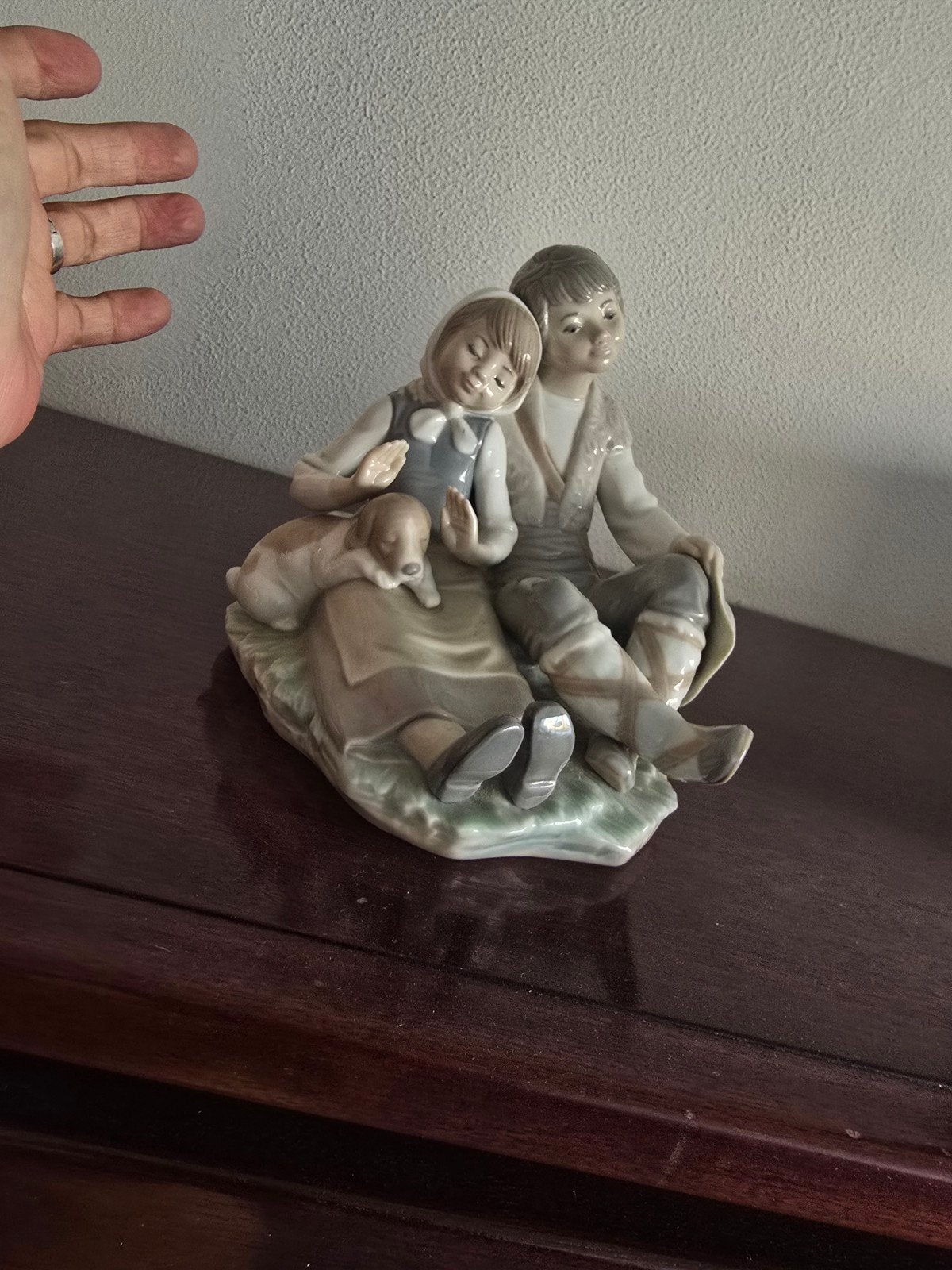 Lladro beeld, Friendship 1230, Antiek en Kunst, Ophalen