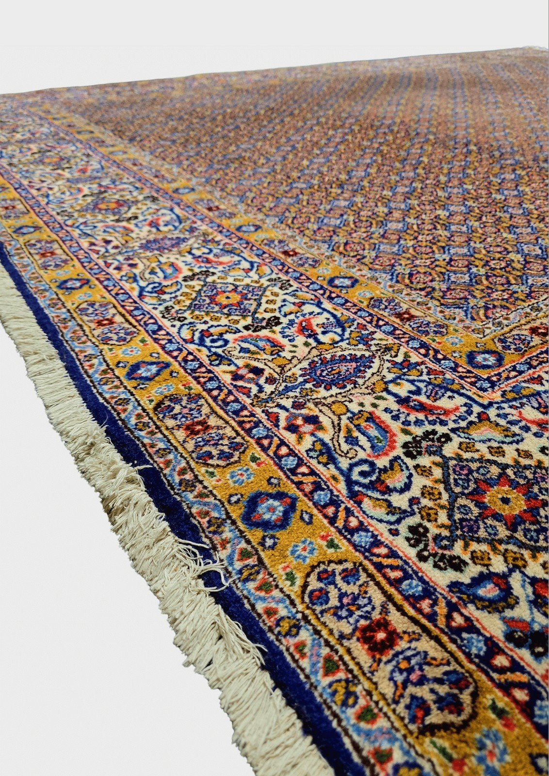 Groot Perzisch tapijt 340x250 wollen vloerkleed hndgeknoopt, Huis en Inrichting, 1185VB, Info@rugsandcarpets.nl, De handelmatschappij
