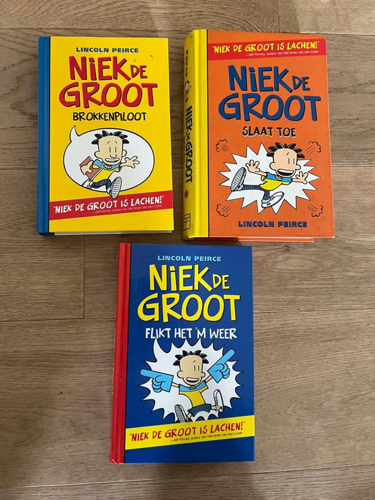 3x Niek de Groot, Ophalen of Verzenden, Zo goed als nieuw, Verhalen
