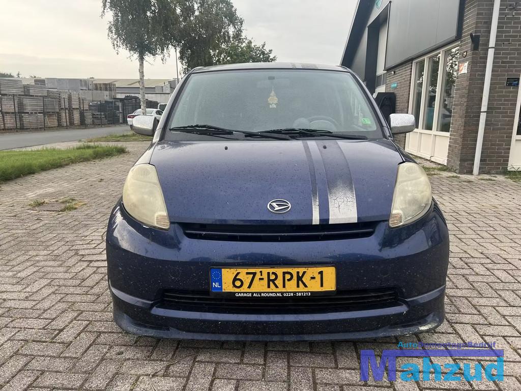 DAIHATSU SIRION 2 1.3 16V.DVVT K3VE Onderdelen demontage BLA, Ikeda-shi 1-1
563-8651  Osaka, Gebruikt, Daihatsu, Info@daihatsu.co.jp