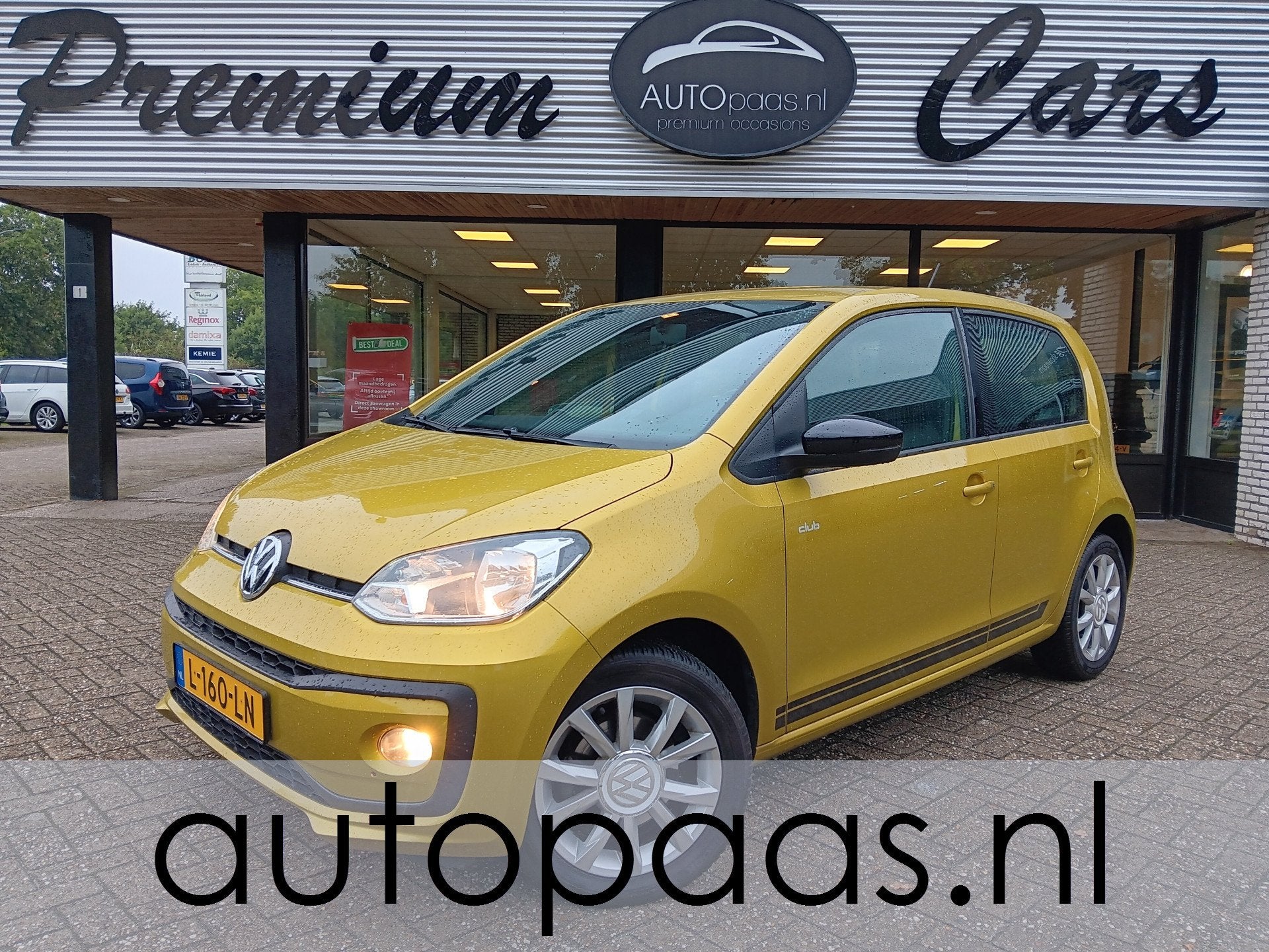 Volkswagen up! 1.0 BMT high up! Zeer speciale Club uitvoerin, Auto's, Dealer onderhouden, Stof, Gebruikt, 23 km/l