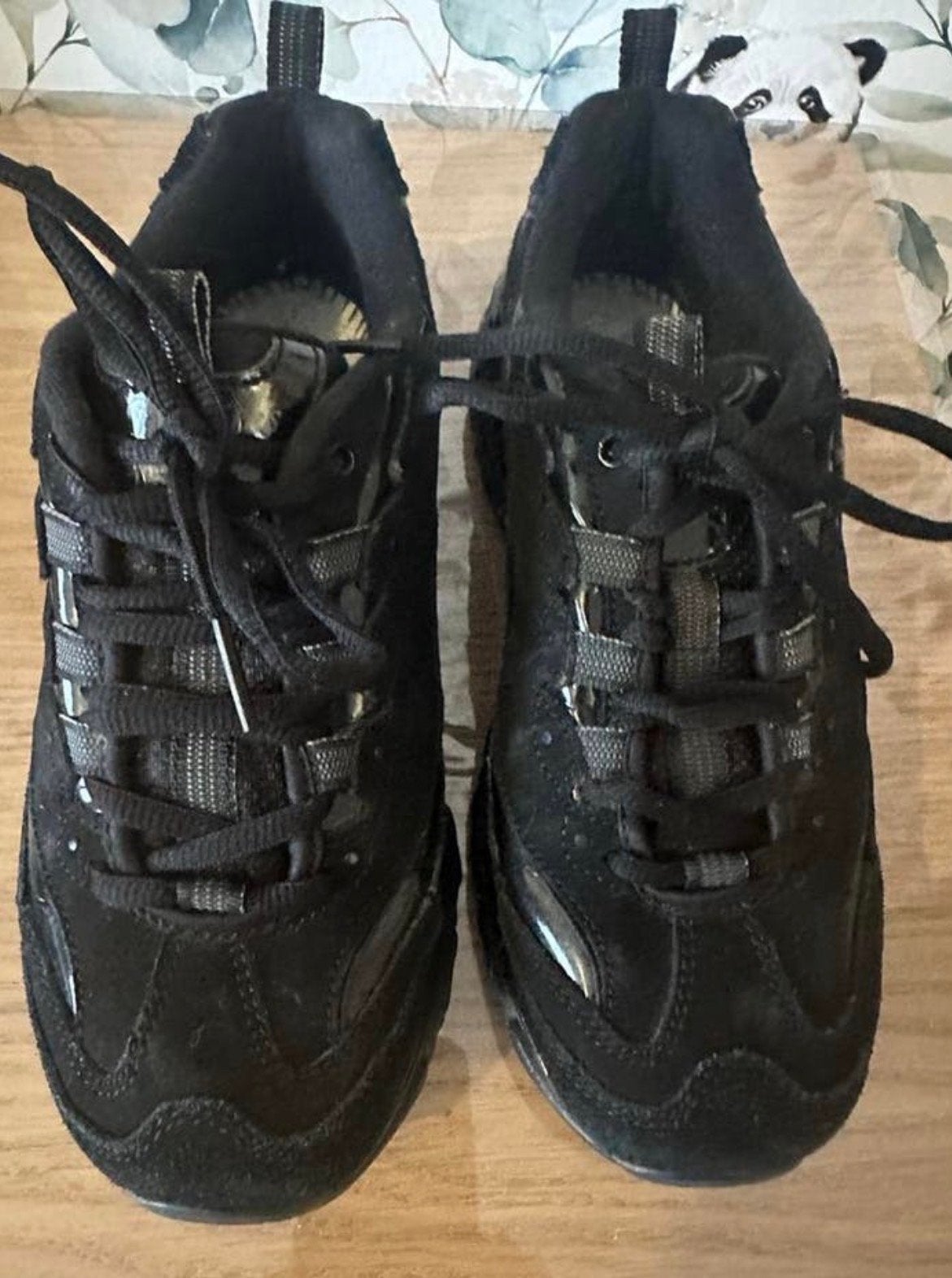 Zwarte Skechers Sneakers Maat 37,5 - Zo Goed als Nieuw, Zwart, Ophalen of Verzenden, Sneakers of Gympen, Zo goed als nieuw