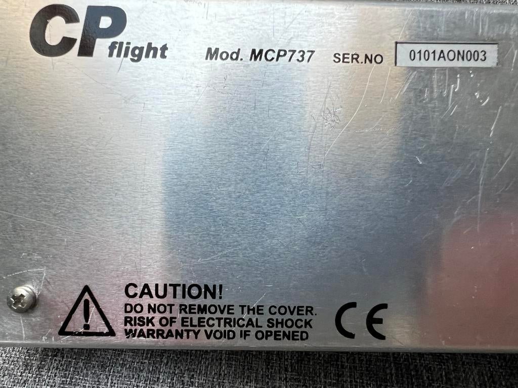 CP Flight MCP737 voor Flight Simulator hobbyist, Ophalen of Verzenden, Gebruikt