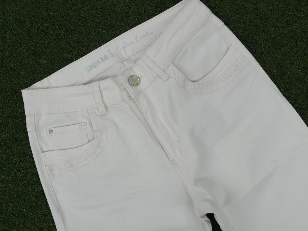 PARA - MI off white Sanne spijkerbroek maat 38 stretch, Ophalen of Verzenden, Zo goed als nieuw, Wit, W30 - W32 (confectie 38/40)