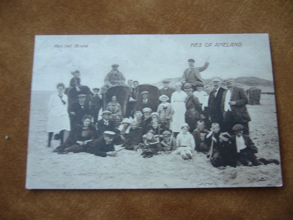 NES AMELAND  =  AAN HET STRAND, Verzenden, 1920 tot 1940, Ongelopen, Waddeneilanden