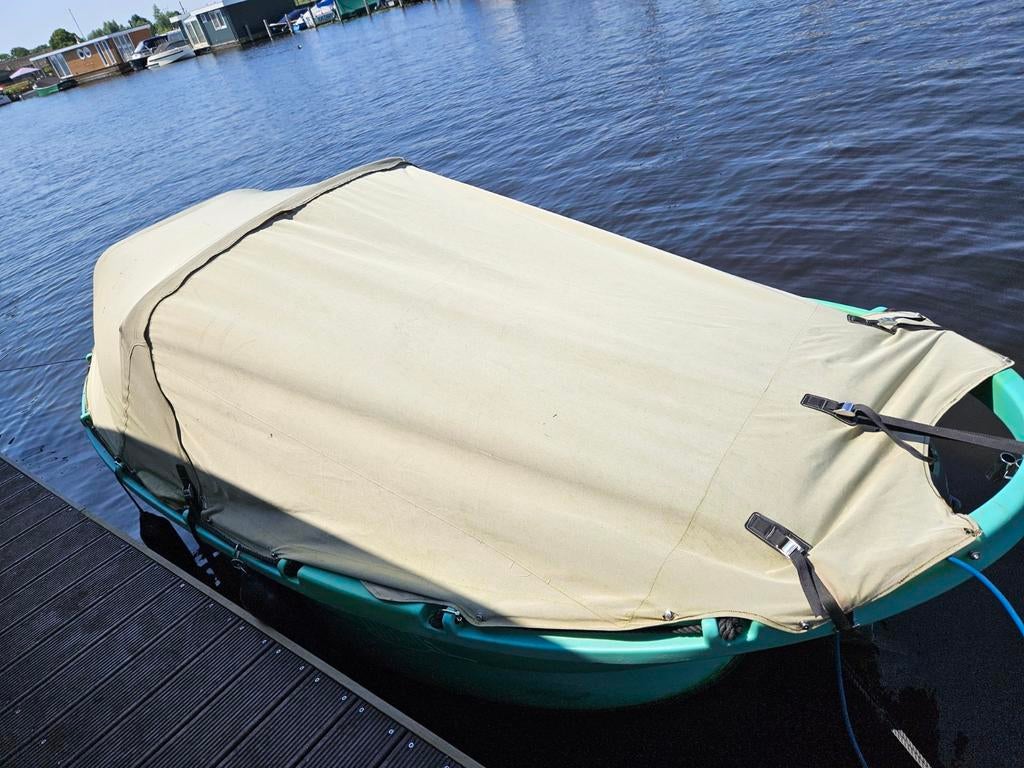 Whaly 450 Classic + Yamaha 8 pk + trailer + afdekzeil, Watersport en Boten, Ophalen, 8 pk, Gebruikt, 4 m