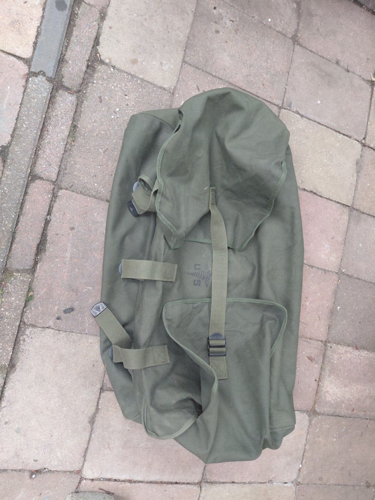 US Army Sea bag, Ophalen of Verzenden, Landmacht, Amerika, Embleem of Badge