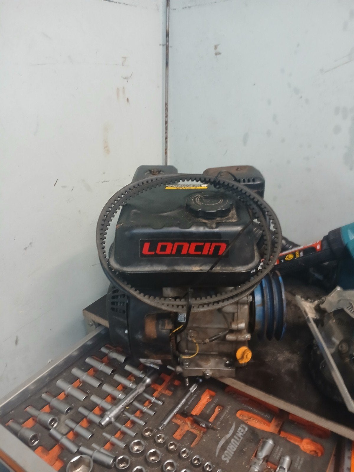 Tekoop loncin 196cc blokje, Ophalen, Gebruikt