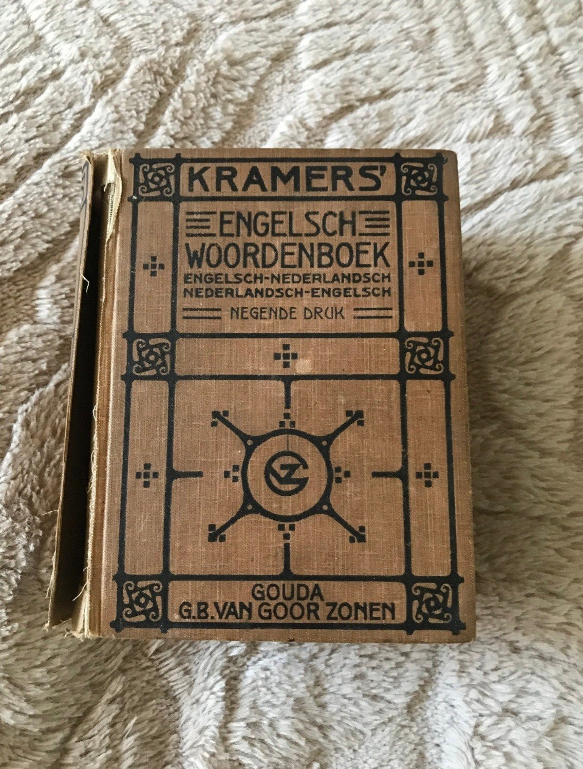 Kramers Engelsch Woordenboek uit 1921, Ophalen of Verzenden, Dr. F.P.H. Prick van Wely