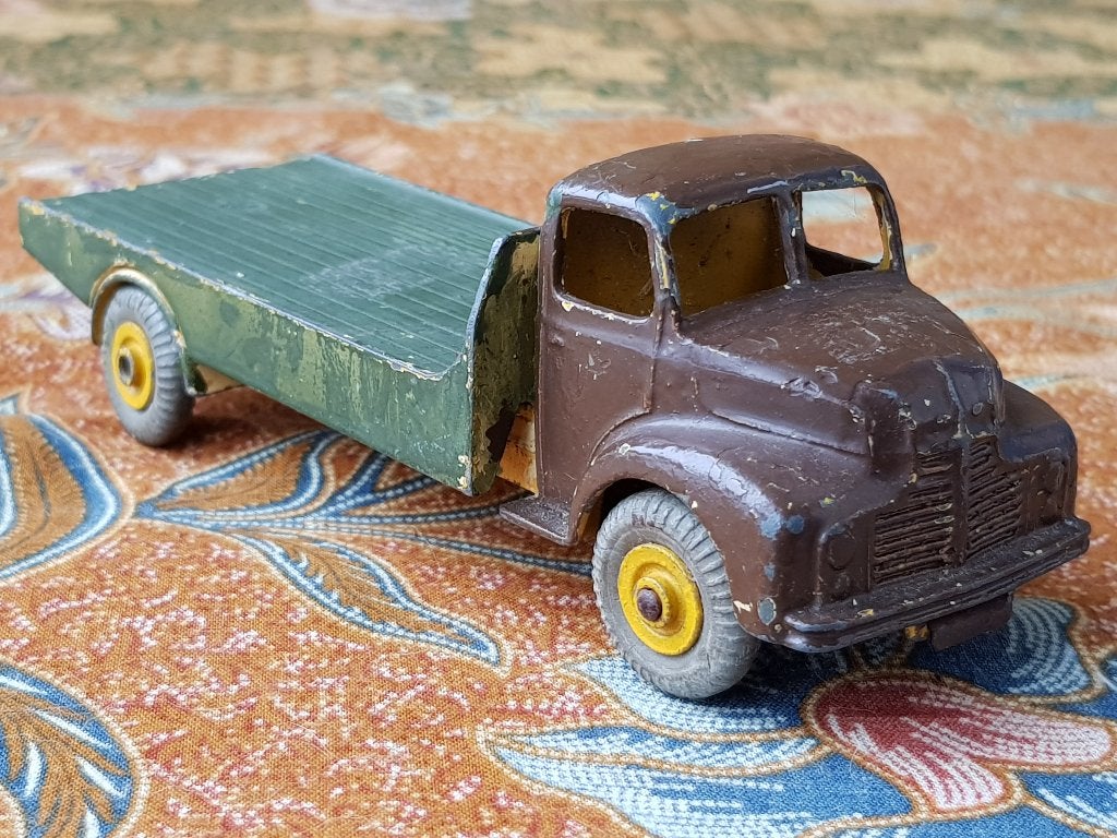 Leyland Comet oude Dinky Toys modelauto uit Engeland 14,2 cm, Antiek en Kunst, Antiek | Speelgoed, Ophalen of Verzenden