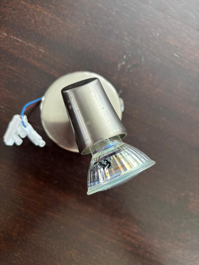 Massive plafondspot, Ophalen, Metaal of Aluminium, Zo goed als nieuw, Led