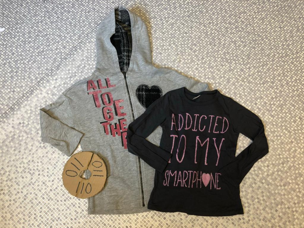 Benetton vest en longsleeve maat 110 NIEUW, Kinderen en Baby's, Kinderkleding | Maat 110, Ophalen, Nieuw, Meisje, Setje