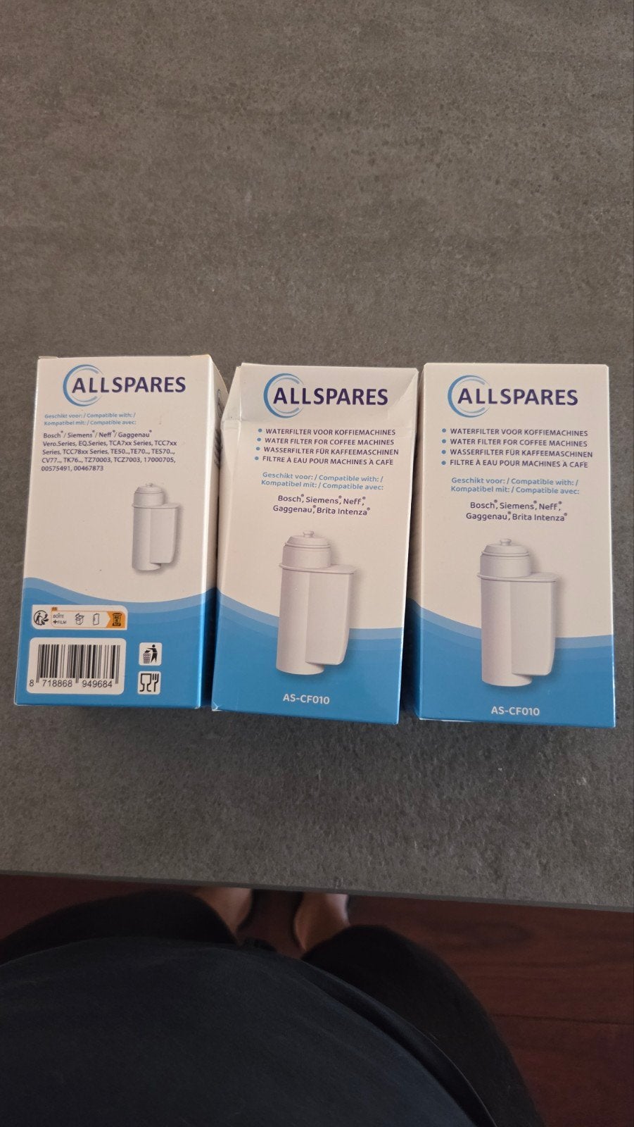 All spares water filter, Ophalen of Verzenden, Nieuw, Barista-accessoire