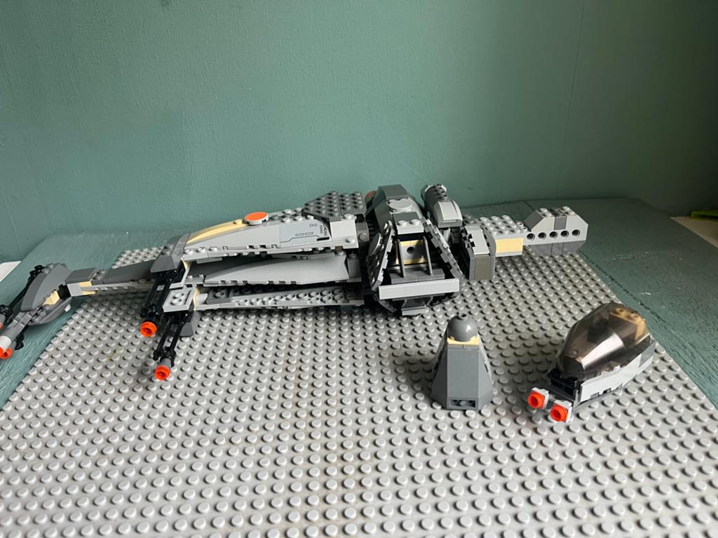 Lego star wars 6208 B-wing, Verzamelen, Star Wars, Gebruikt, Overige typen, Ophalen of Verzenden