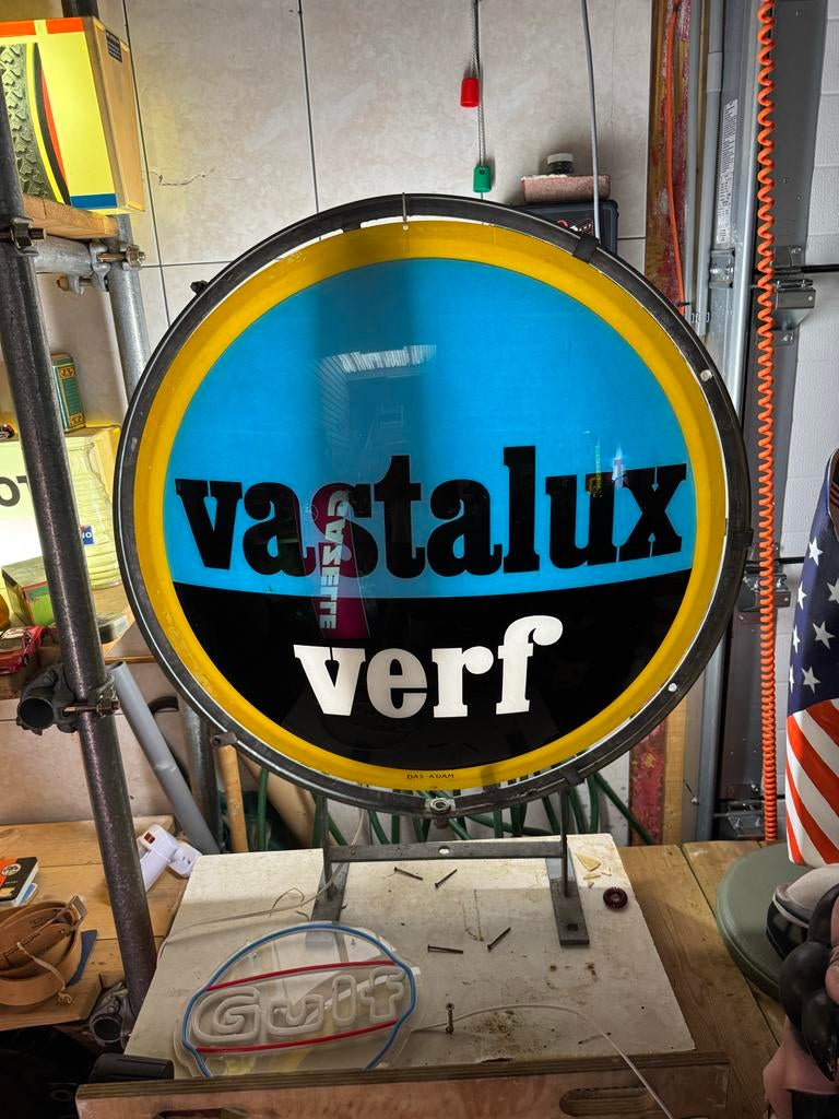 Vastalux Verf lichtbak, Verzamelen, Ophalen, Gebruikt, Lichtbak of (neon) lamp