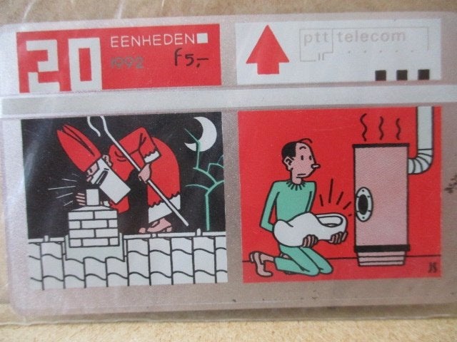 adv11133 joost swarte ptt telefoonkaart, Ophalen, Overige figuren, Zo goed als nieuw, Overige typen