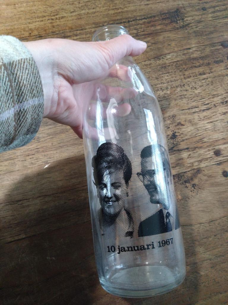 Melkfles huwelijk Pieter van Vollenhoven en Margriet 1967, Ophalen of Verzenden
