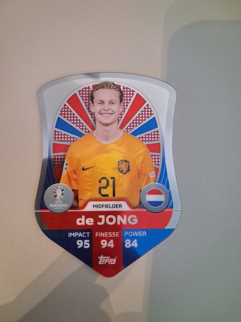Topps Match Attax Voetbalkaart SPECIAL VORM, Ophalen of Verzenden, Nieuw, Buitenlandse clubs, Spelerskaart