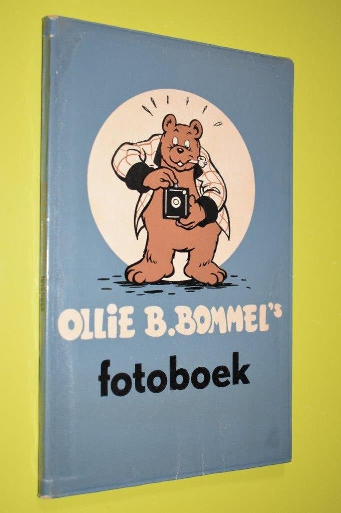Olie B. Bommel's Fotoboek - 1e druk- 1952-, Gelezen, M. Toonder, Eén stripboek, Ophalen of Verzenden