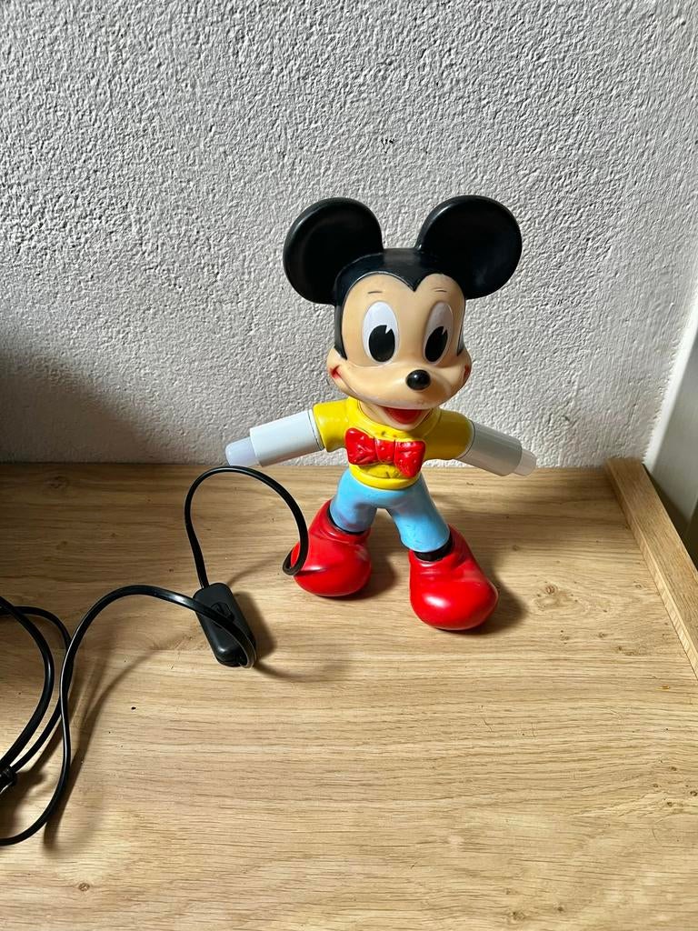 Mickey Mouse lamp, Verzamelen, Ophalen of Verzenden, Mickey Mouse, Gebruikt
